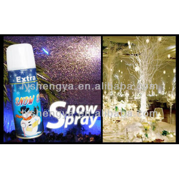 spray de neve aerossol baixo preço voando neve